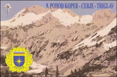 9. POHOD KOPER - CERJE - TRIGLAV, 37. SPOMINSKI POHOD NA TRIGLAV